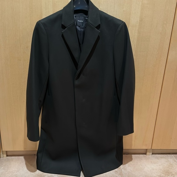 Theory Men’s Wool Coat w/ Removable Vest - Picture 3 of 5